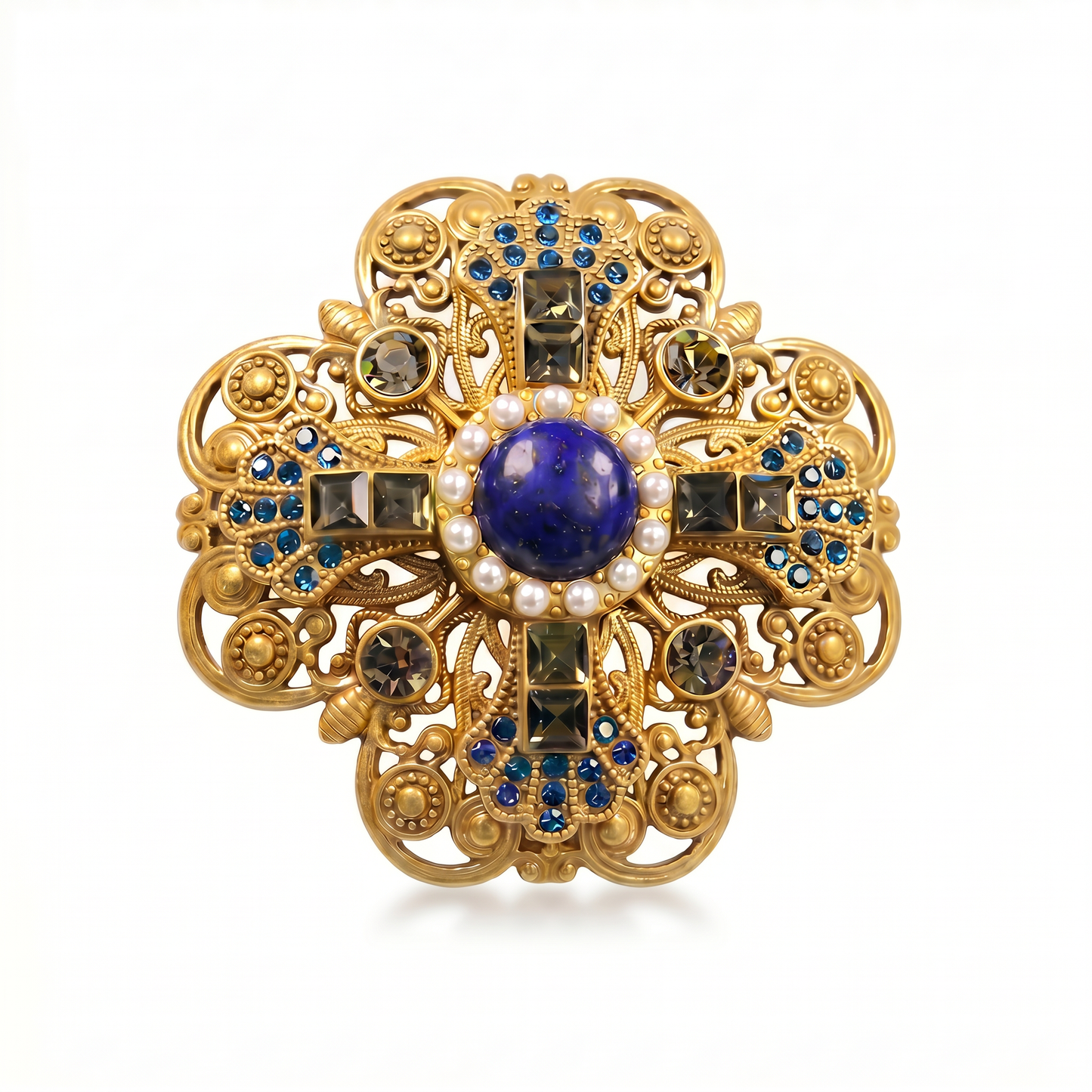 Cross brooch